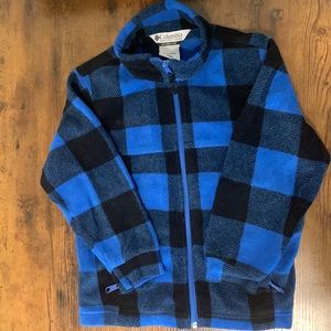 Boys Columbia fleece jacket